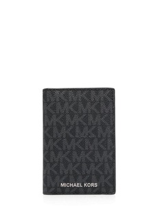 Michael Kors monogram-print leather cardholder