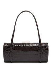 Michael Kors Natalie Barrel Croc Embossed Leather Bag