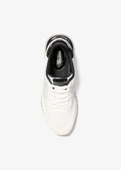 Michael Kors Nova Suede and Nylon Trainer