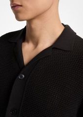 Michael Kors Open-Knit Cotton Shirt
