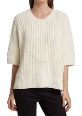 Michael Kors Openneck Shaker Knit Pullover Sweater