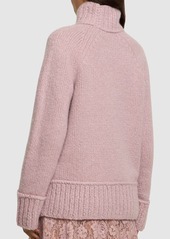 Michael Kors Oversize Cashmere Blend T-neck Sweater