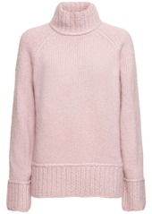 Michael Kors Oversize Cashmere Blend T-neck Sweater