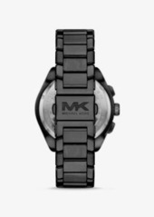 Michael Kors Oversized Accelerator 2.0 Black-Tone Watch