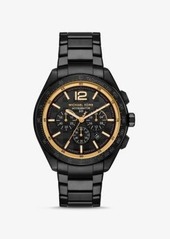 Michael Kors Oversized Accelerator 2.0 Black-Tone Watch