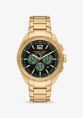 Michael Kors Oversized Accelerator 2.0 Gold-Tone Watch