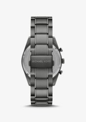 Michael Kors Oversized Warren Gunmetal Watch