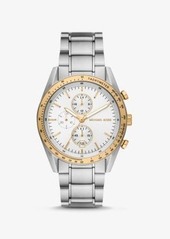 Michael Kors Oversized Warren Two-Tone Watch