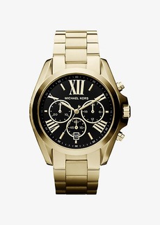 Michael Kors Oversized Bradshaw Gold-Tone Watch