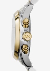 Michael Kors Oversized Bradshaw Two-Tone Watch