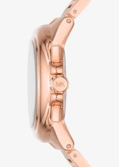 Michael Kors Oversized Camille Rose Gold-Tone Watch