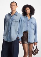 Michael Kors Oversized Chambray Shirt