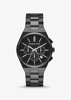 Michael Kors Oversized Lennox Black-Tone Watch