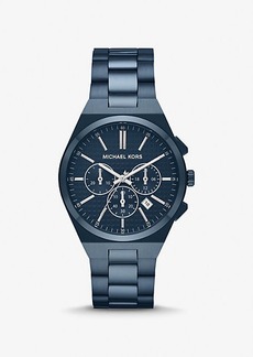 Michael Kors Oversized Lennox Blue-Tone Watch