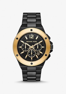Michael Kors Oversized Lennox Two-Tone Watch