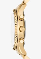 Michael Kors Oversized Lexington Gold-Tone Watch