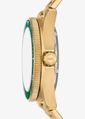 Michael Kors Oversized Maritime Gold-Tone Watch