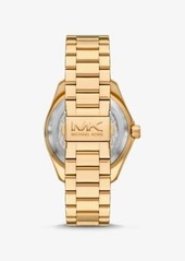 Michael Kors Oversized Maritime Gold-Tone Watch