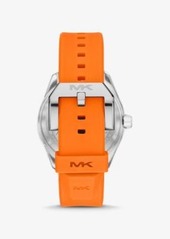 Michael Kors Oversized Maritime Silicone Watch