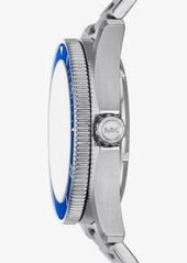 Michael Kors Oversized Maritime Silver-Tone Watch