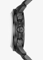 Michael Kors Oversized Runway Black-Tone Watch