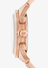 Michael Kors Oversized Runway Rose Gold-Tone Watch