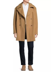 Michael Kors Oversized Wool Peacoat