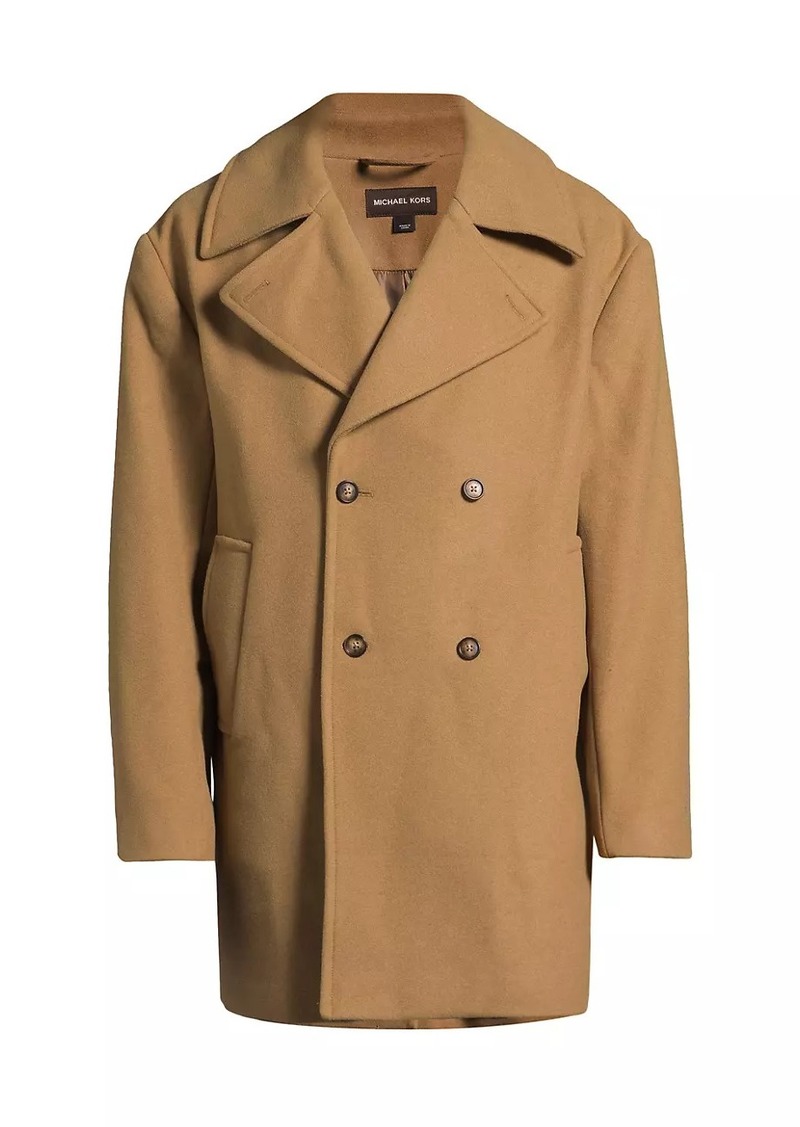 Michael Kors Oversized Wool Peacoat