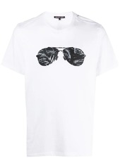 Michael Kors Palm Aviator print T-shirt