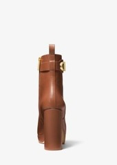 Michael Kors Parker Leather Platform Boot