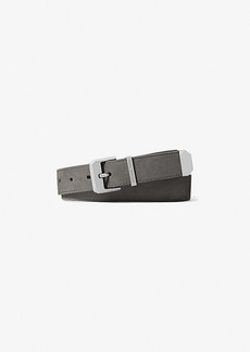 Michael Kors Pebbled Leather Belt