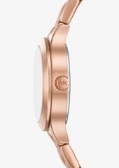 Michael Kors Petite Aspyn Pavé Rose Gold-Tone Watch