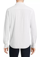 Michael Kors Pique Long-Sleeve Shirt