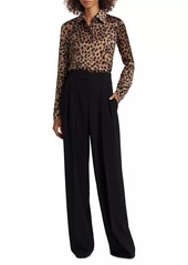 Michael Kors Pleated Slouch Trousers