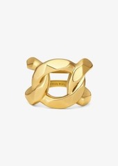 Michael Kors Precious Metal-Plated Brass Curb-Link Ring