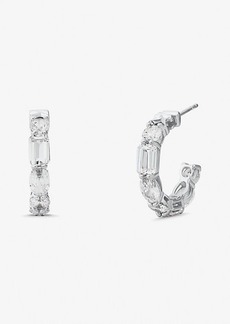 Michael Kors Precious Metal-Plated Sterling Silver Cubic Zirconia Earrings