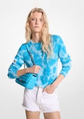 Michael Kors Printed Cashmere Sweater