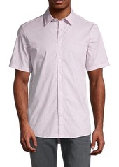 Michael Kors Printed Short-Sleeve Shirt