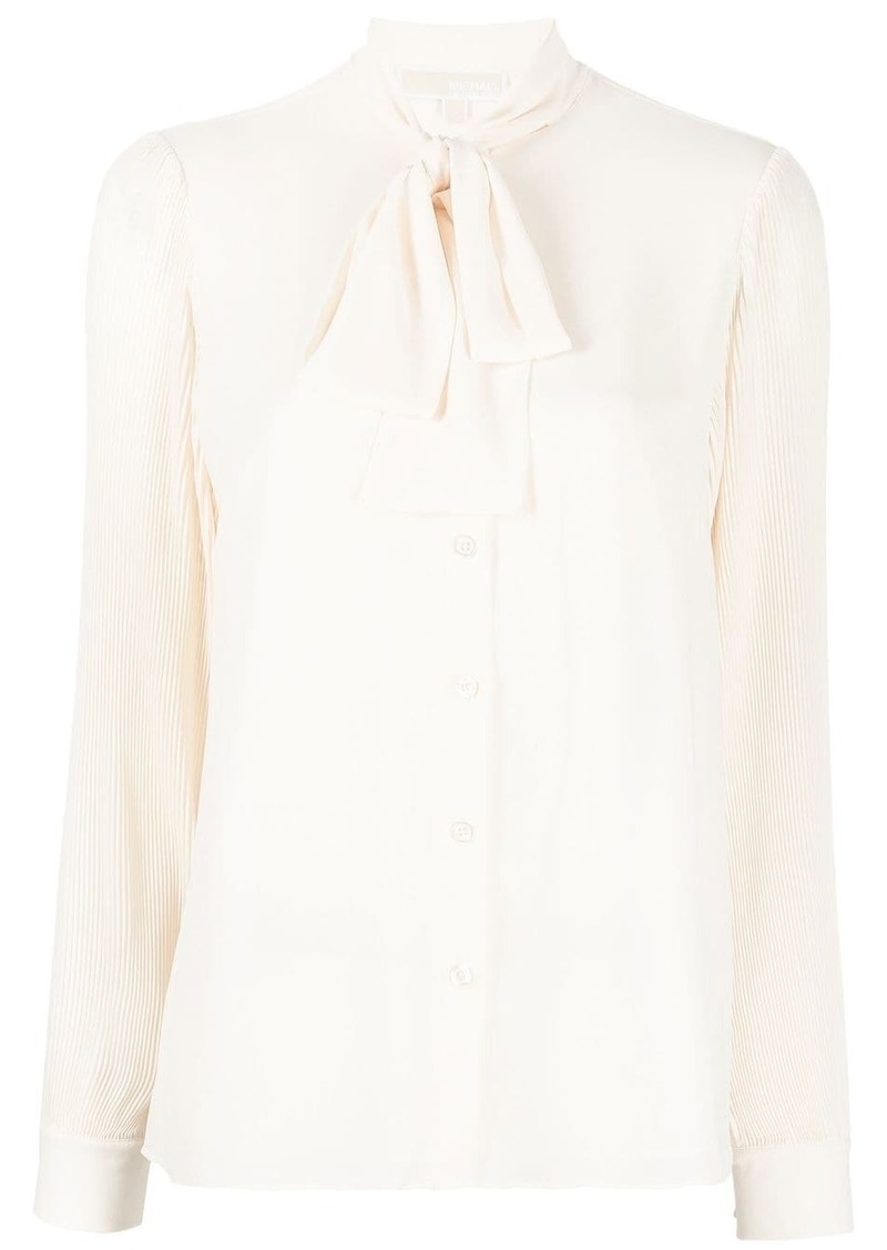 MICHAEL Michael Kors pussy-bow collar blouse