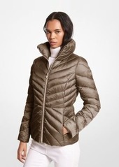 Michael Kors Quilted Nylon Packable Puffer Jacket