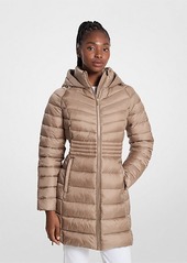 Michael Kors Quilted Nylon Puffer Coat