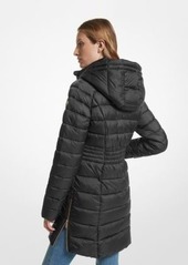 Michael Kors Quilted Nylon Puffer Coat