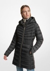 Michael Kors Quilted Nylon Puffer Coat