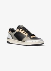 Michael Kors Rebel Color-Block Leather Sneaker