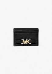 Michael Kors Reed Large Pebbled Leather Card Case