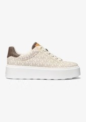 Michael Kors Romey Two-Tone Logo Platform Sneaker