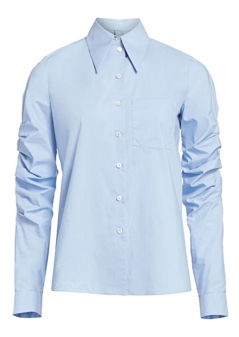 michael kors button down shirt