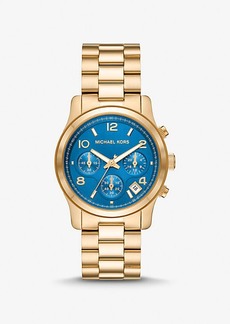 Michael Kors Runway Gold-Tone Watch