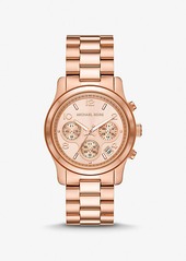 Michael Kors Runway Rose Gold-Tone Watch
