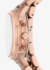 Michael Kors Runway Rose Gold-Tone Wrap Watch